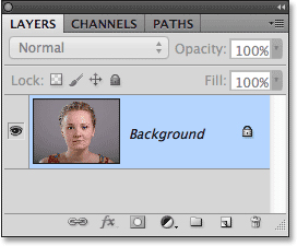 Photoshop background layer