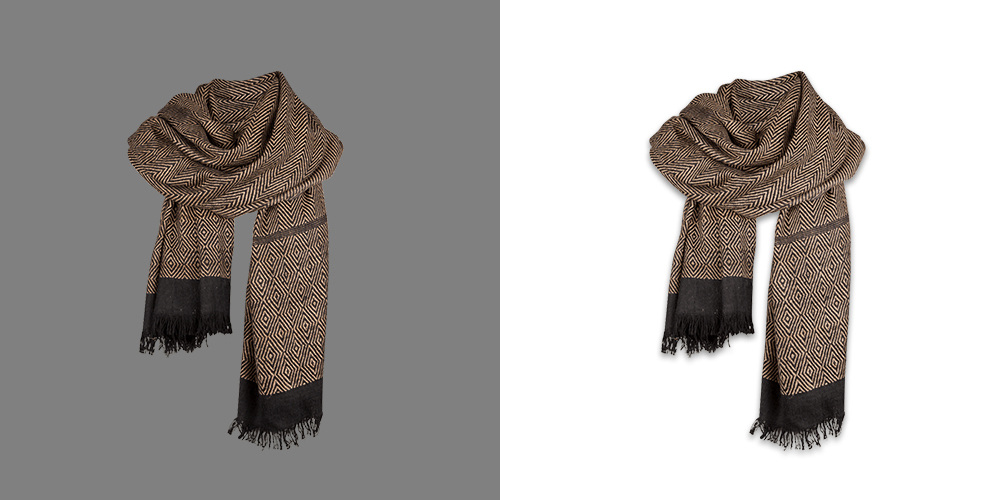 Drop Shadow on Scarves