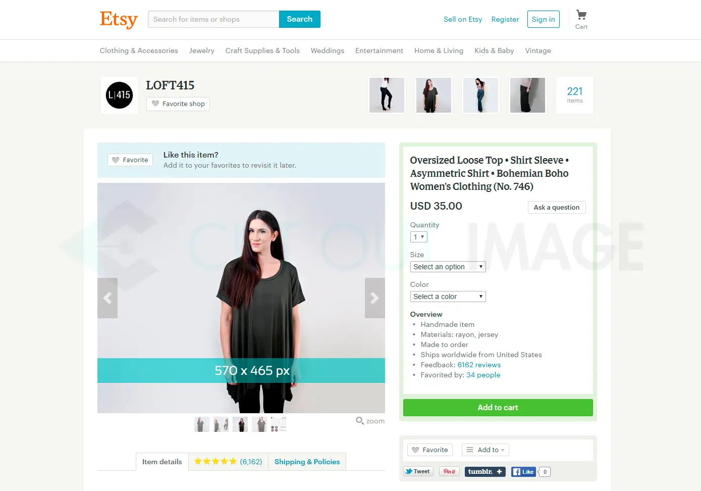 Etsy Image Dimensions: Learn The Basics For Product Listings