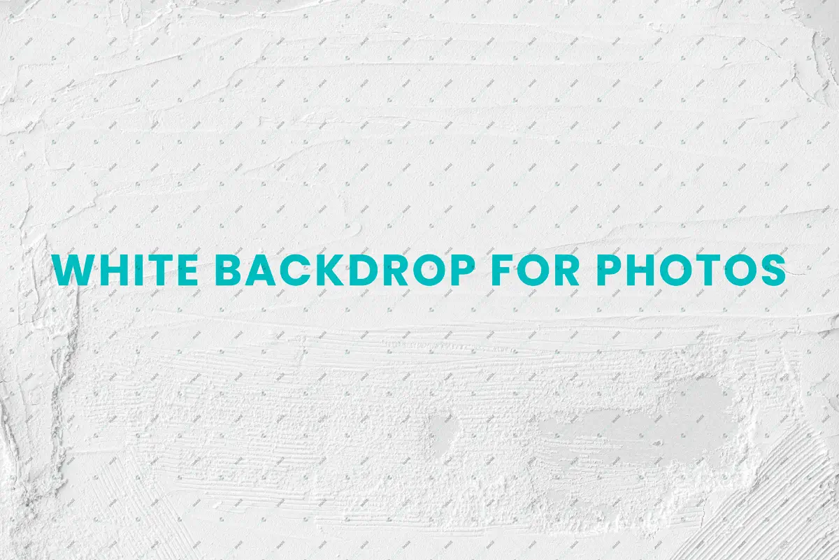 White Backdrop for Photos