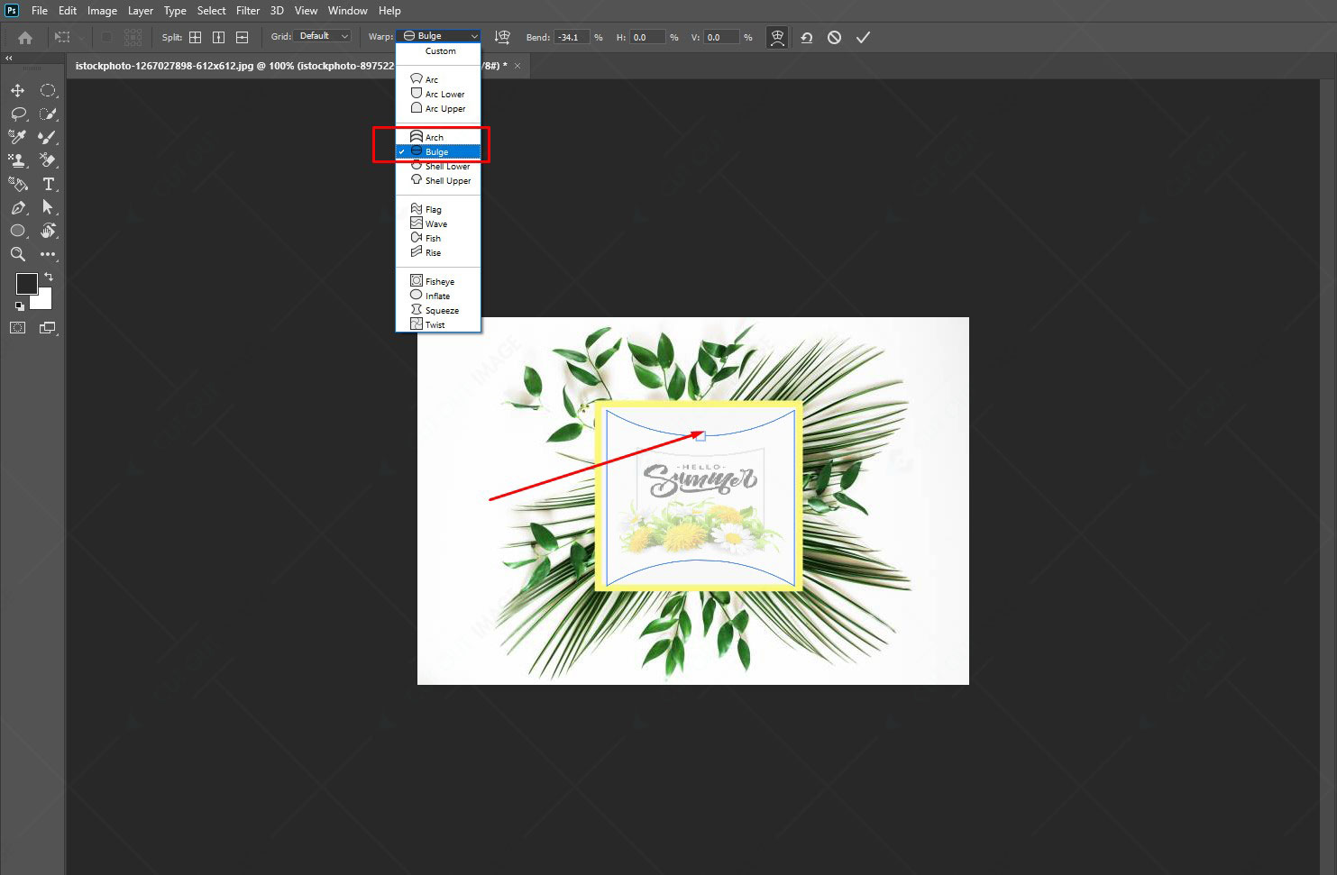 How To Wrap an Image in Photoshop