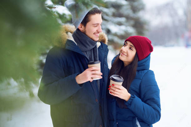 Couple Photoshoot Outfit Ideas for Winter