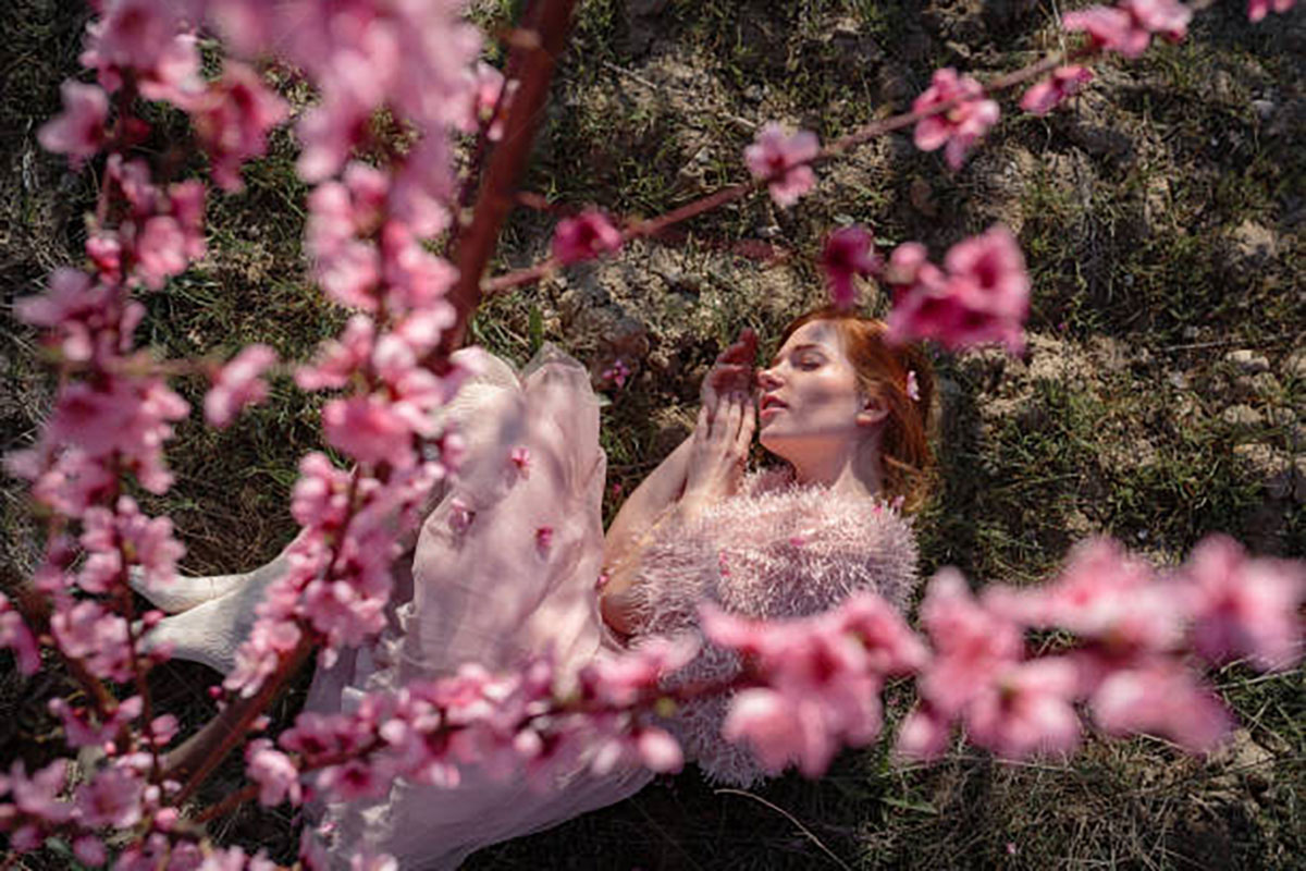 Lay Down Under Cherry Tree