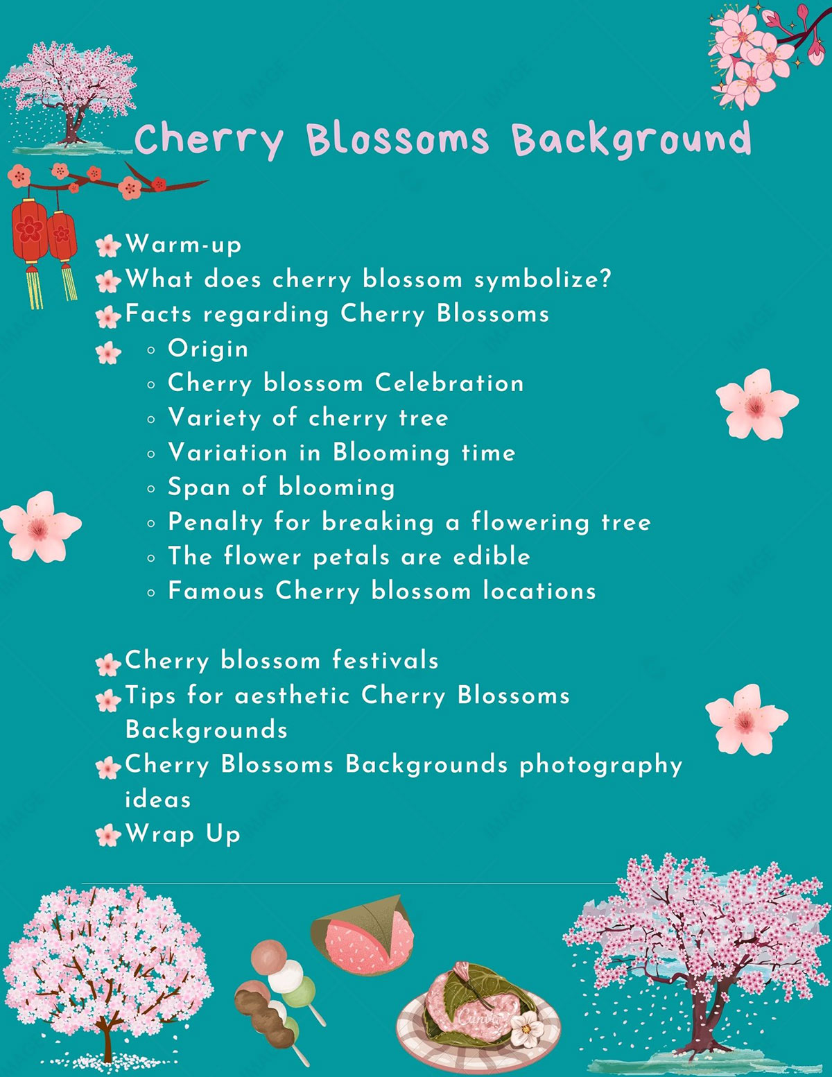 Tips for Capturing Cherry Blossoms Backgrounds