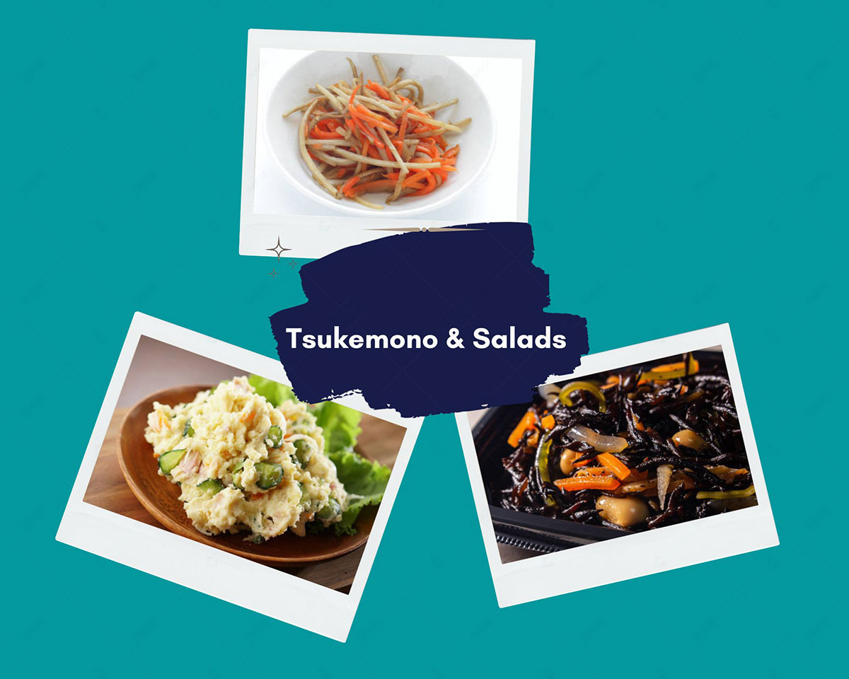 Tsukemono & Salads