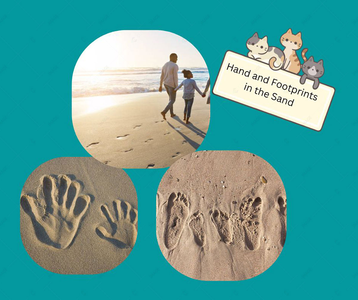 Hand or Footprints in the Sand