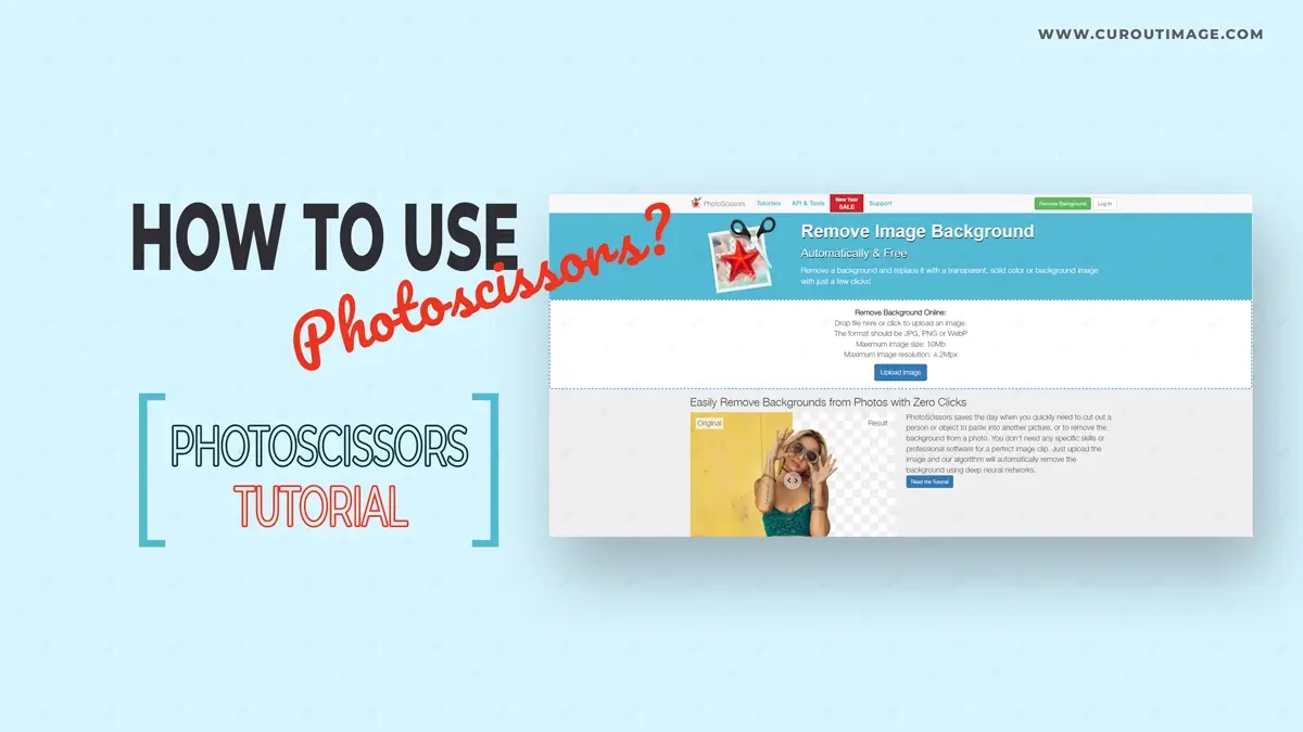 How To Use Photoscissors? [ Photoscissors Tutorial ]