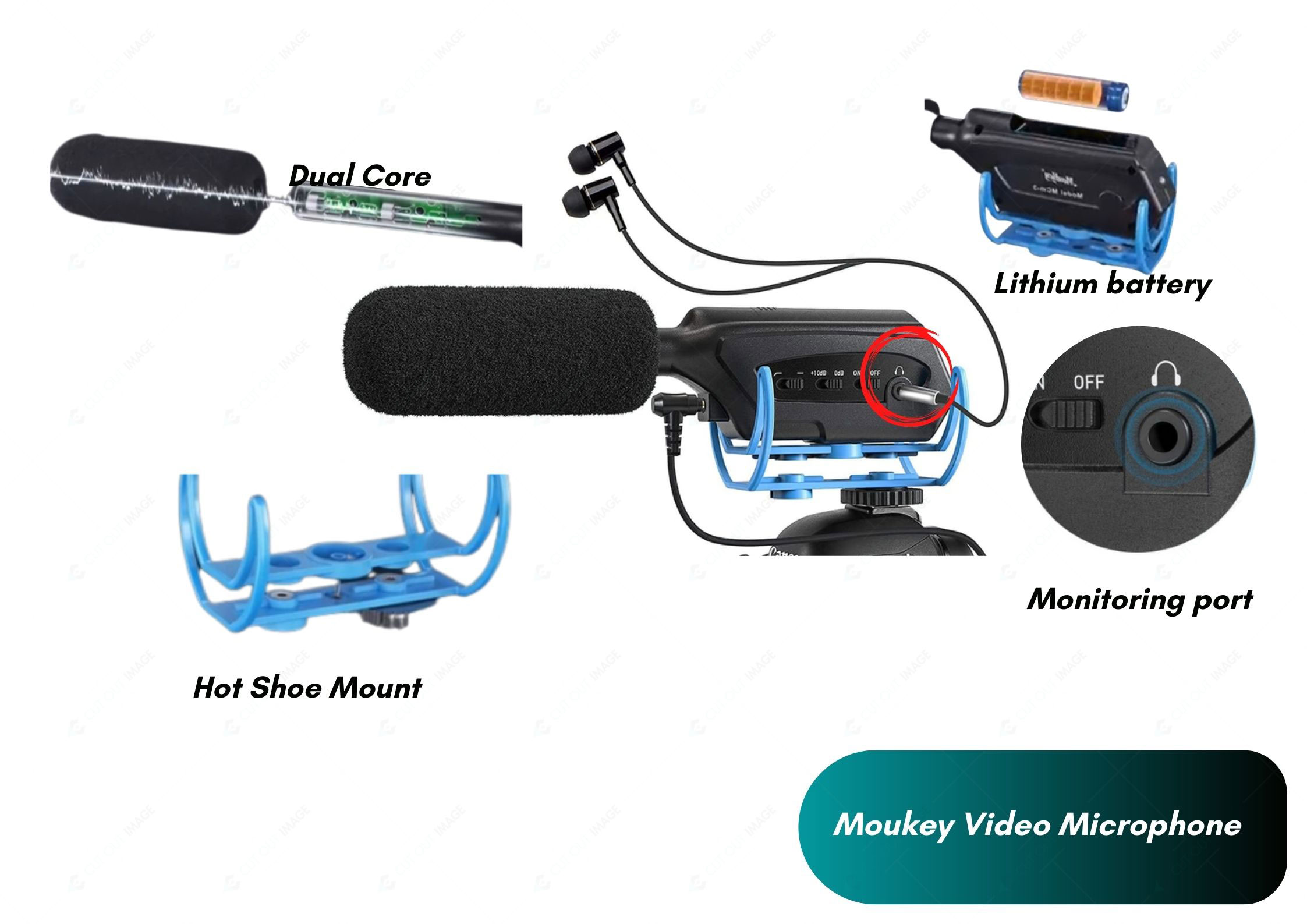 Moukey Video Microphone
