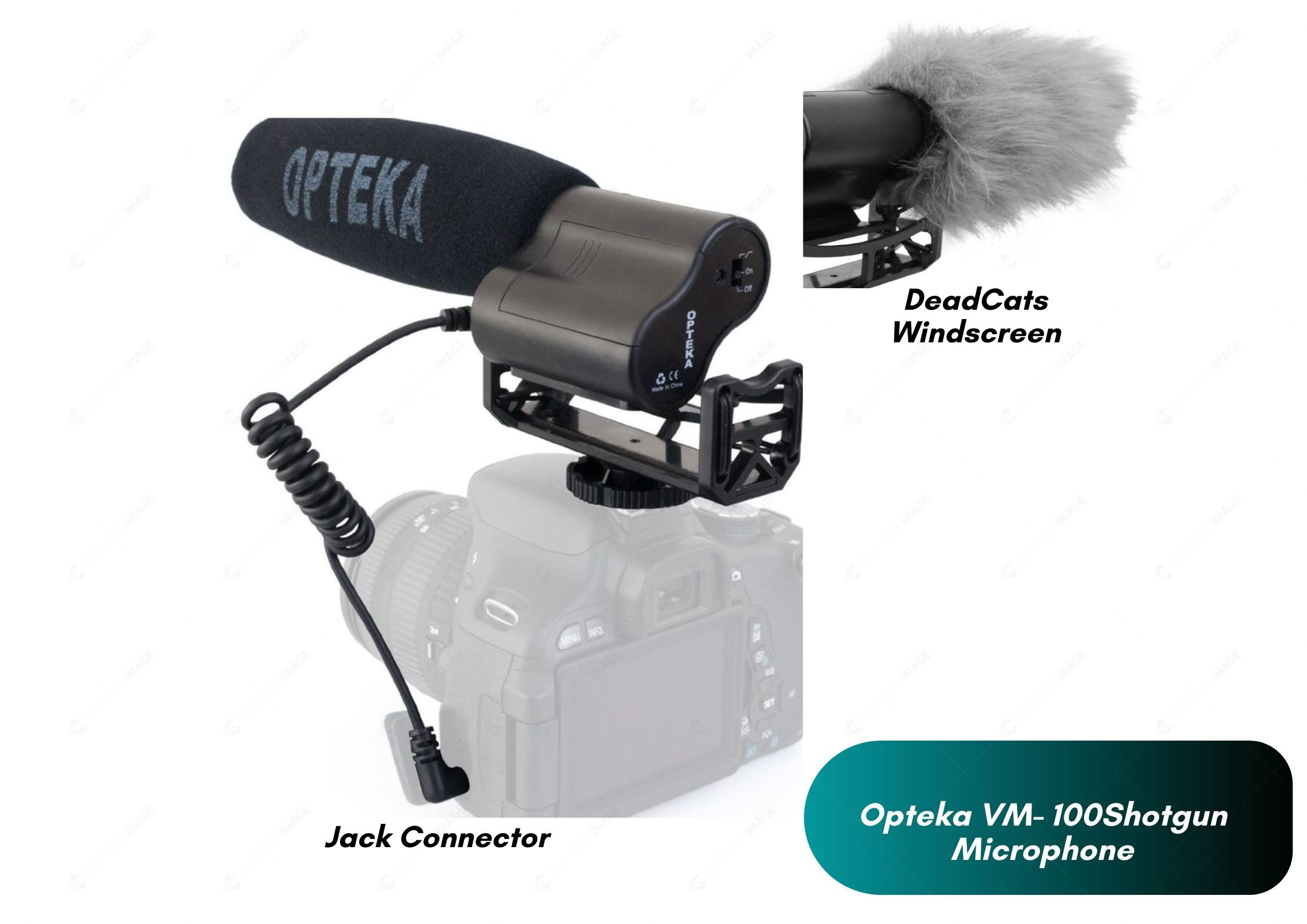 Opteka VM- 100Shotgun Microphone