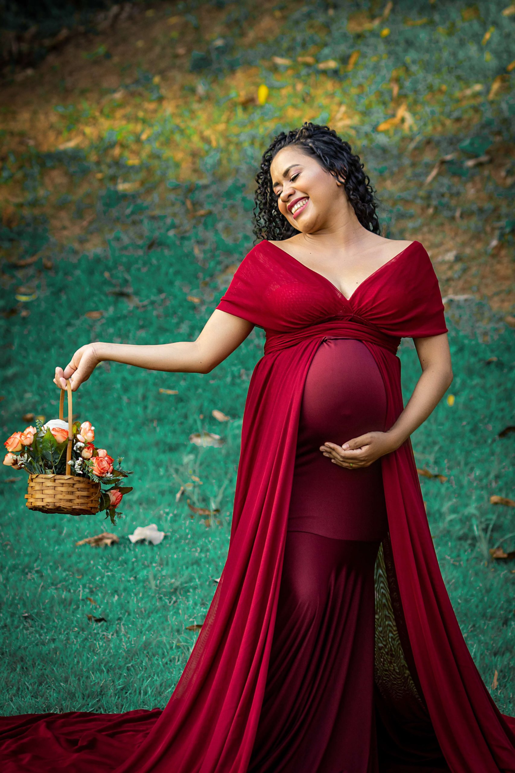 Mermaid Maternity Gown