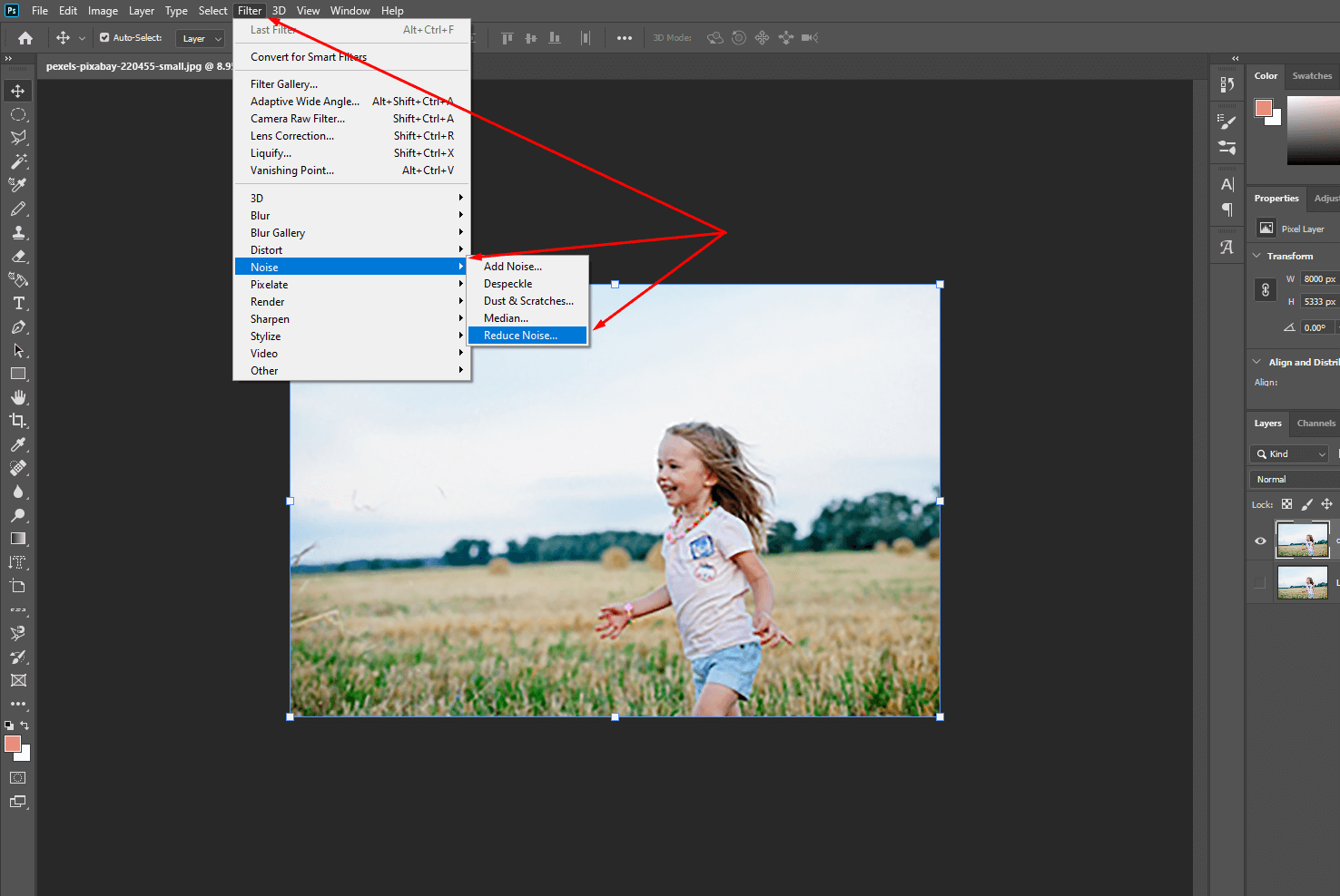 How To Unpixellated an Image