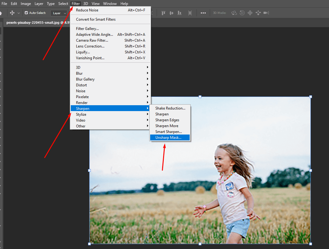 How To Unpixellated an Image
