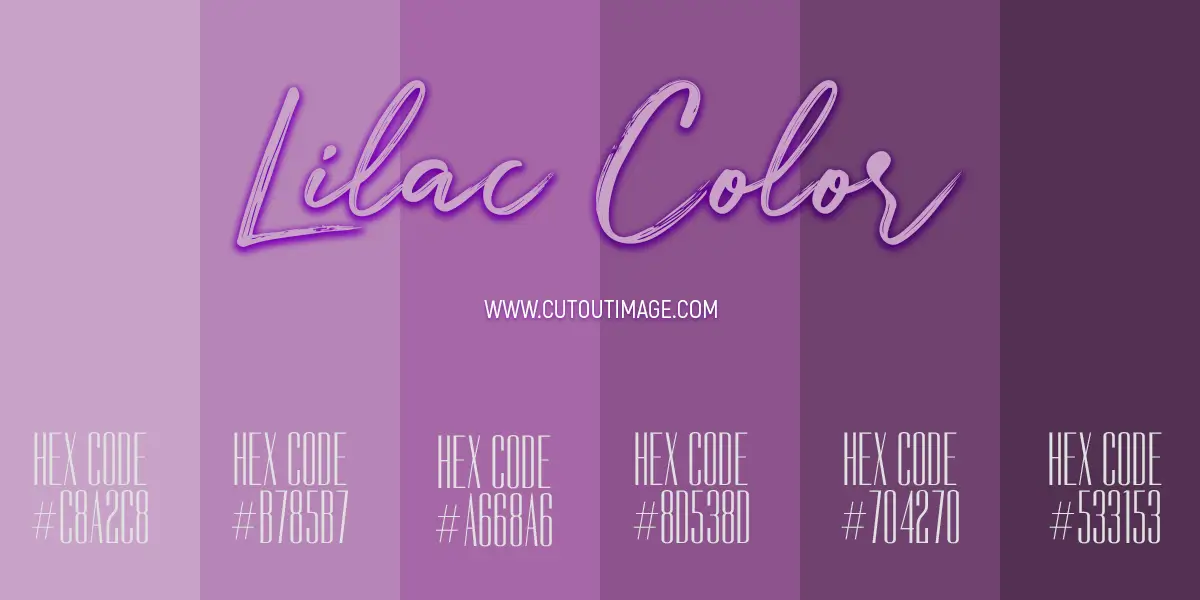 A Harmonious Lilac Color Palette