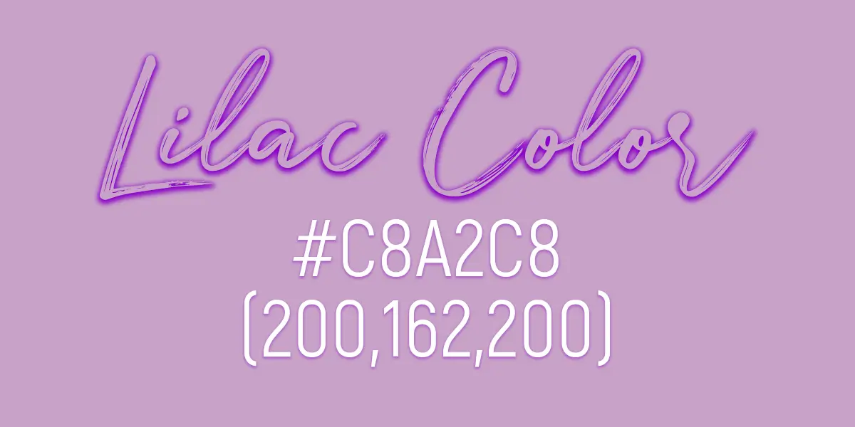 What is Lilac Color?
