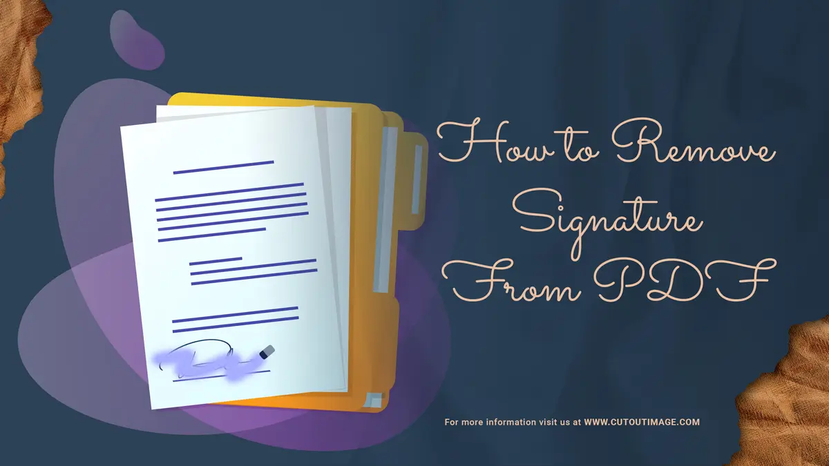 How to Remove Signature From PDF