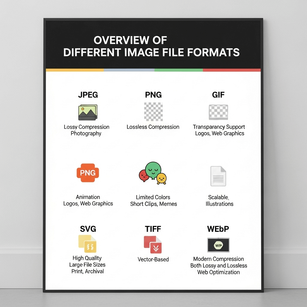 Overview of Different Image File Formats