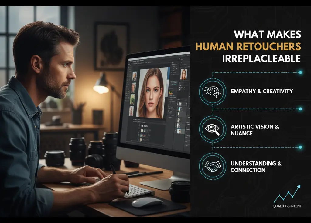 What Makes Human Retouchers Irreplaceable